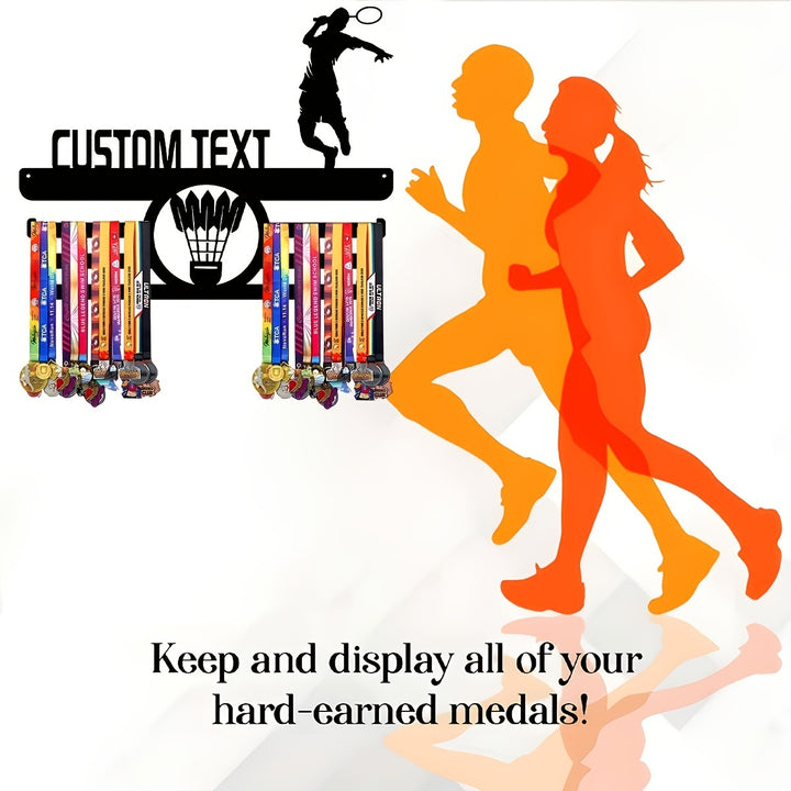 Customizable Badminton Wall Art