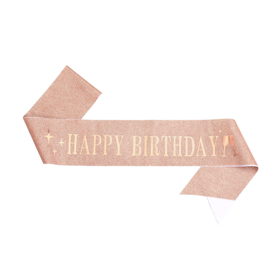 Women Funkenkrone with "Happy Birthday" lettering Bowlift