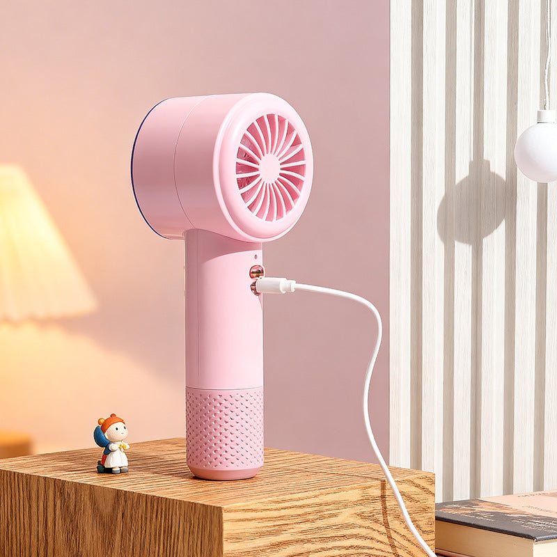 Women Portable High-Performance Fan with Digital Speed Display Bowlift