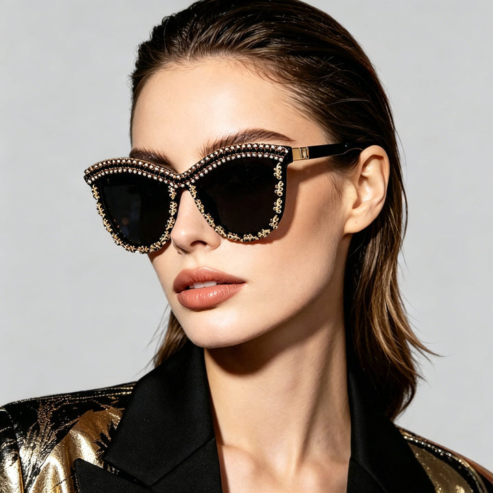 Women’s sunglasses with luxurious crystal embellishment Bowlift