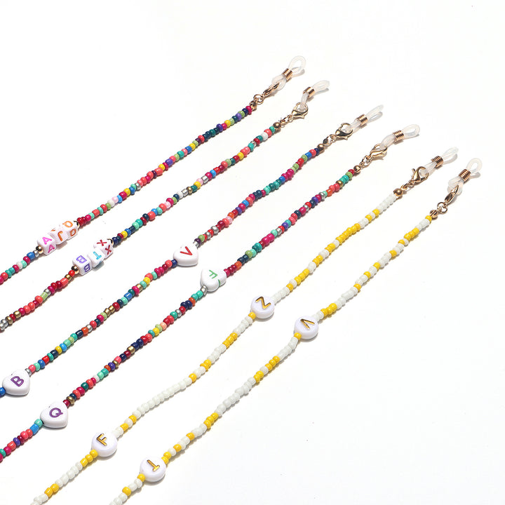 Colorful Beaded Eyewear Chain Bowlift