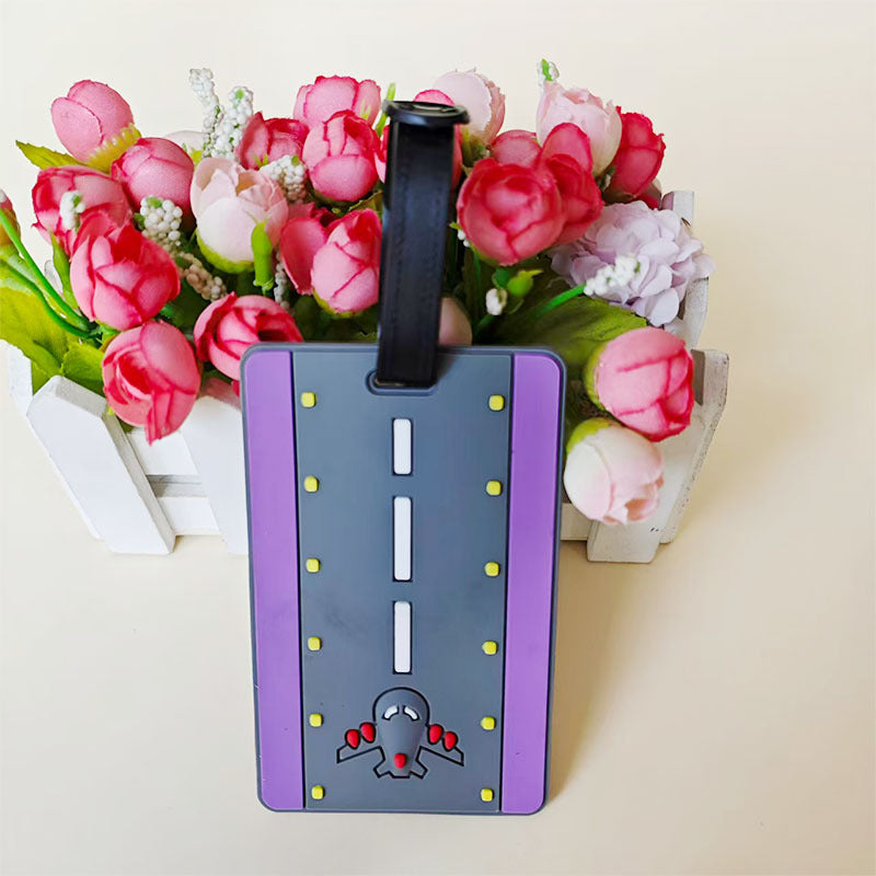 Unisex Creative Road-Themed Luggage Tag Bowlift