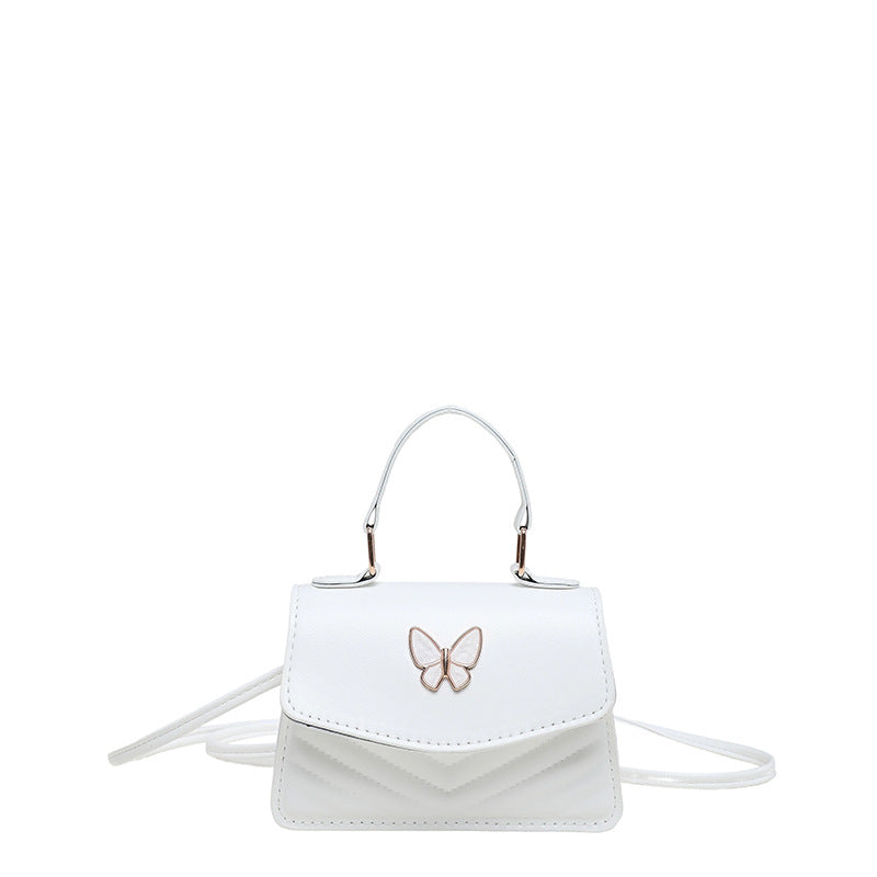 WoChic Mini Handbag with Elegant Butterfly Accent Bowlift