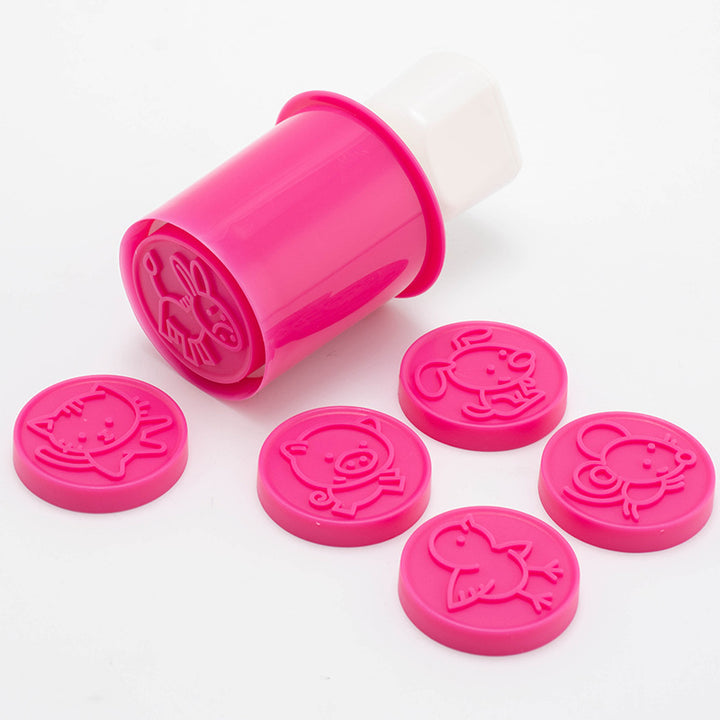 Funnier silicone cookie stamp with animal motifs Bowlift