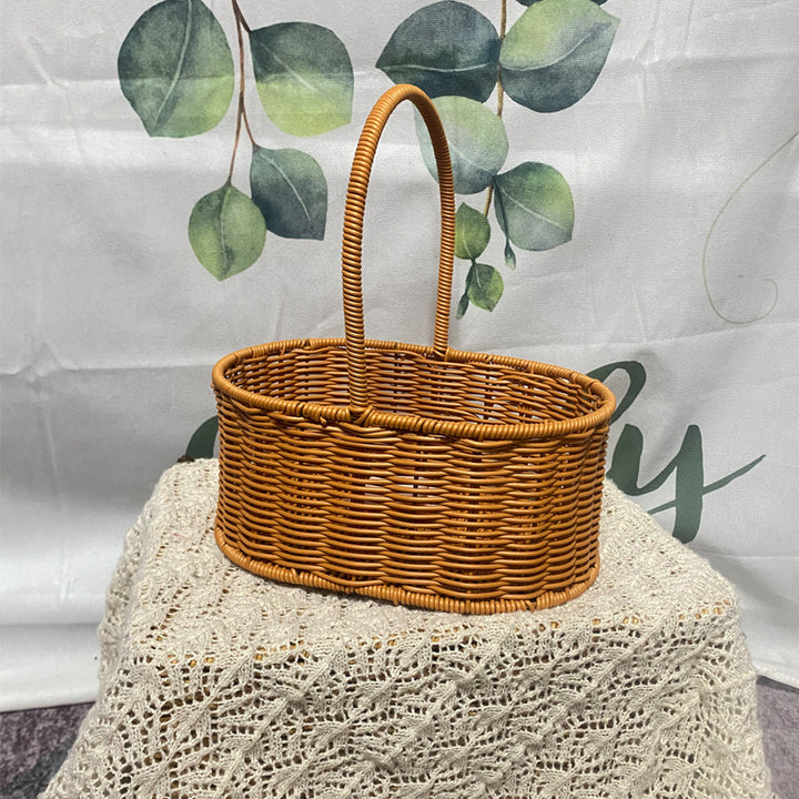 Unisex basket made of woven material Bowlift