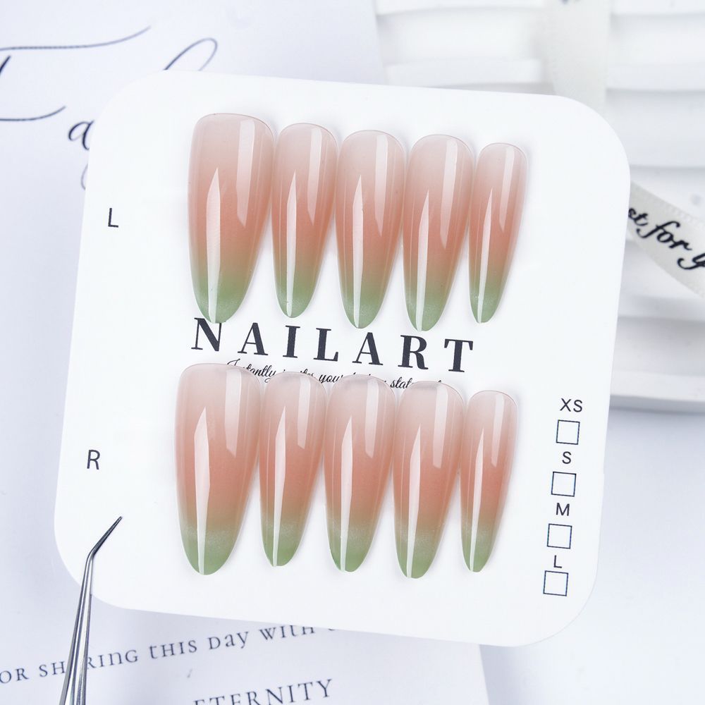 Creative Thematic Press-On Nail Set Bowlift