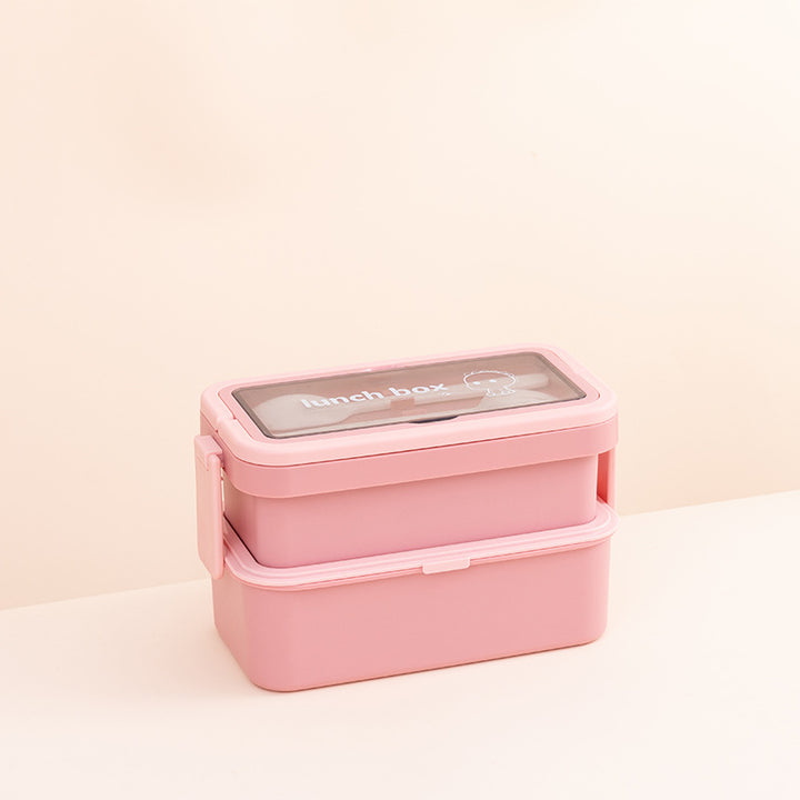 Multi-Tiered Lunch Box with Airtight Seal