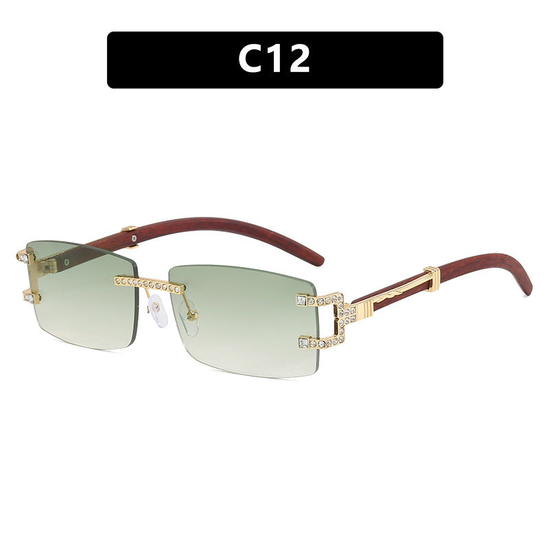 Ladies exclusive sunglasses in elegant design with rhinestone accents Bowlift