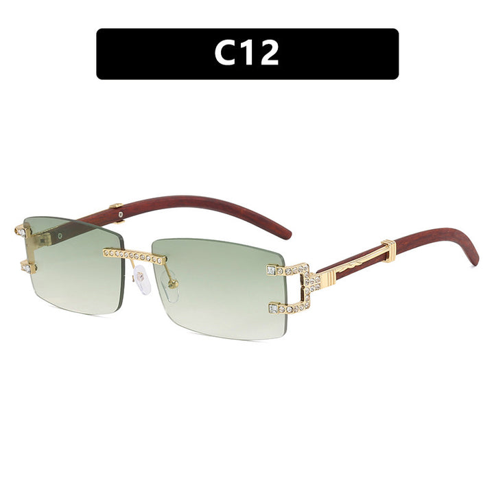 Ladies exclusive sunglasses in elegant design with rhinestone accents Bowlift