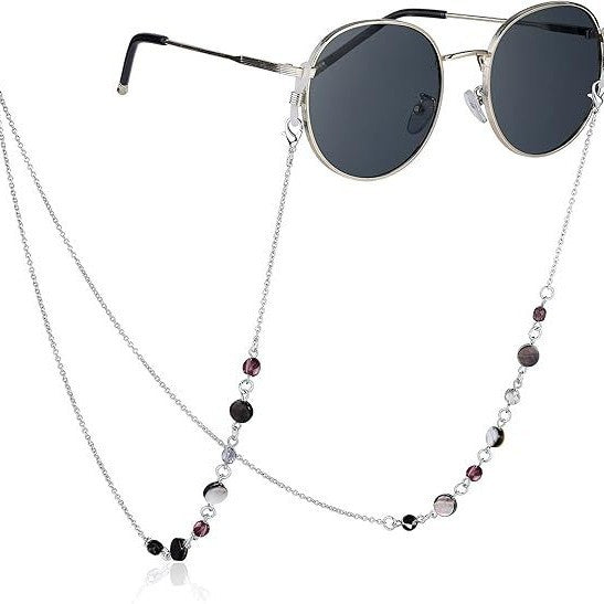Elegant Beaded Eyewear Chain Bowlift