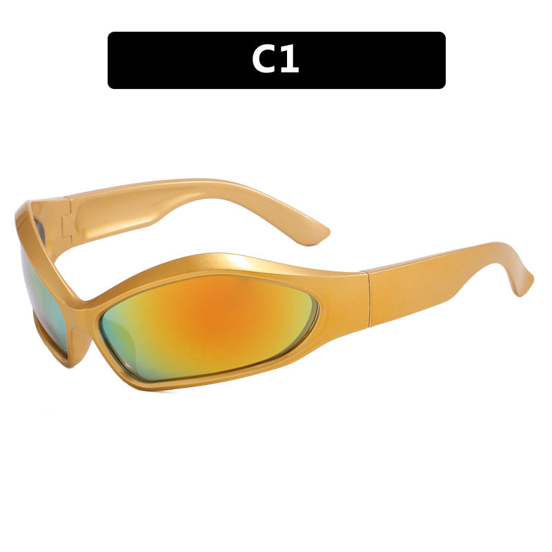 Women's sports sunglasses with ergonomic design and protective UV filter Bowlift