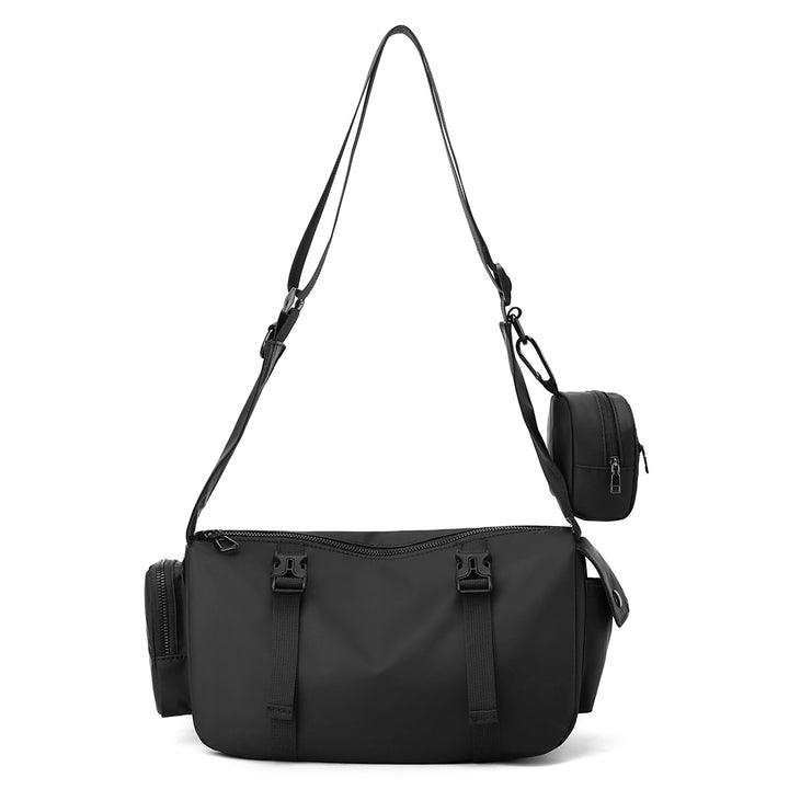 Shoulder bag with ergonomic design and versatile compartments Bowlift