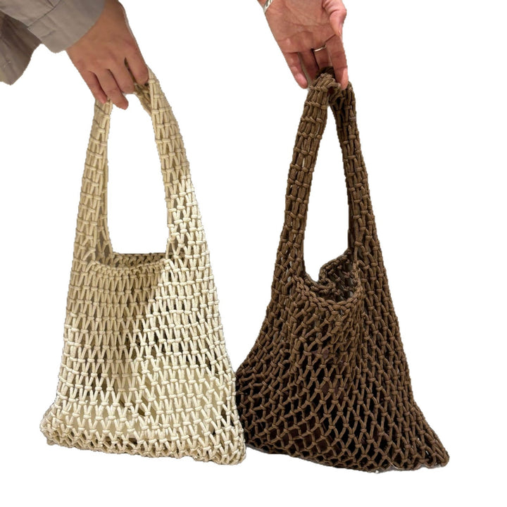 Handcrafted mesh tote bag Bowlift