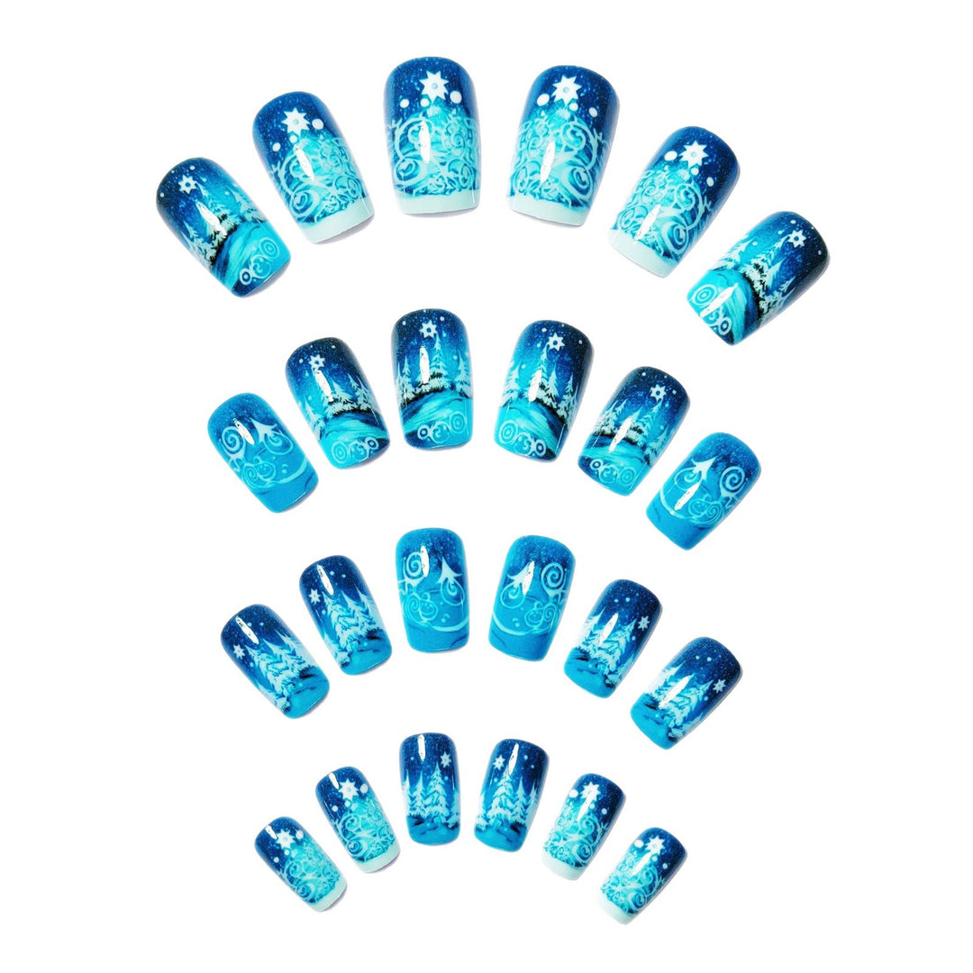 Winter Wonderland Nail Art Bowlift