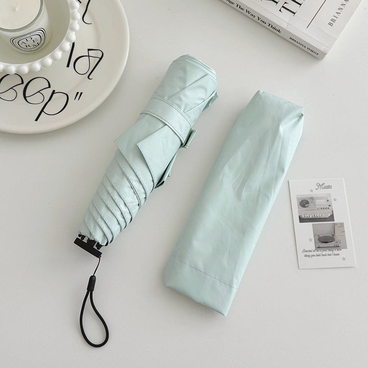 Women portable folding umbrella with wind-resistant mechanism Bowlift