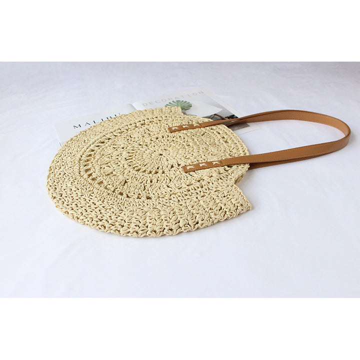 Round-woven beach bag Bowlift
