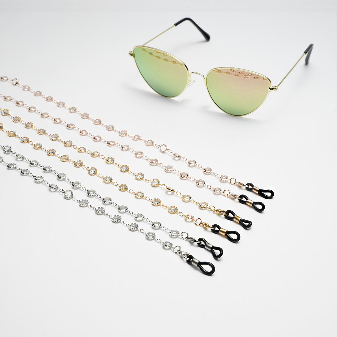 Dazzling Crystal Glasses Chain Bowlift