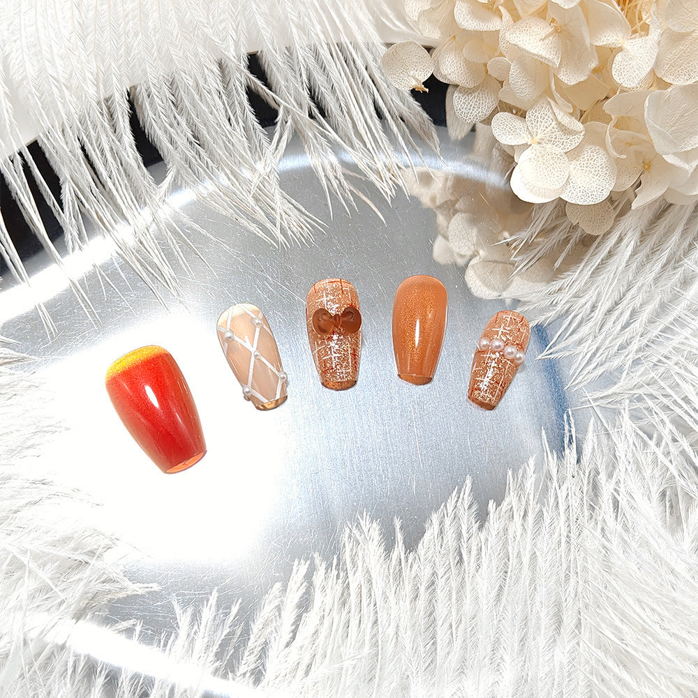 Elegant Artificial Nail Design Bowlift