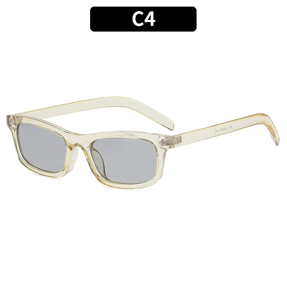 Retro-Inspired Rectangle Sunglasses