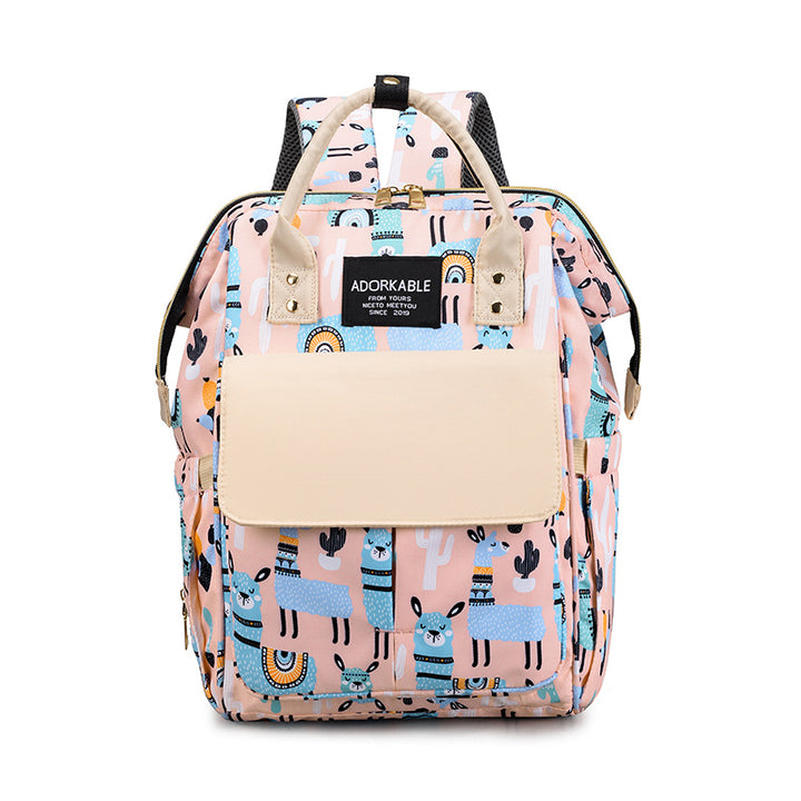 Playful Animal-Themed Backpack Bowlift