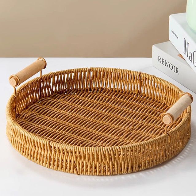 Unisex Decorative Serving Basket Bowlift