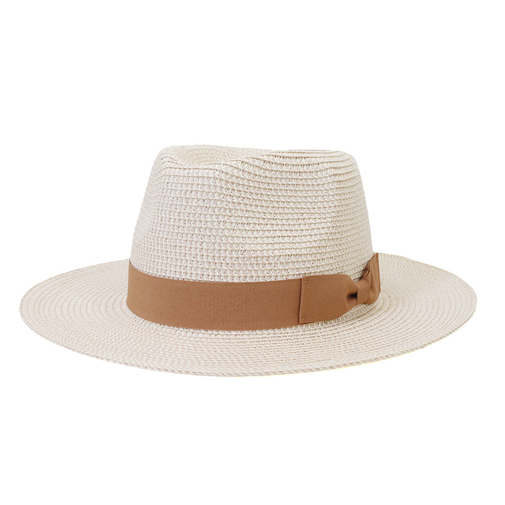 Natural Straw Hat – Beach, Garden, Travel | Bowlift