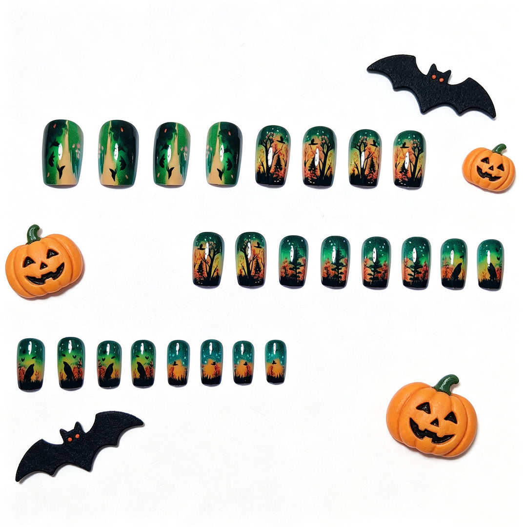 Creative Art Nails with Fascinating Forest and Mushroom Designs Bowlift