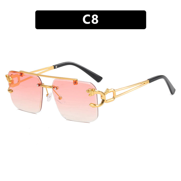 Women's square sunglasses with elegant decorative details Bowlift