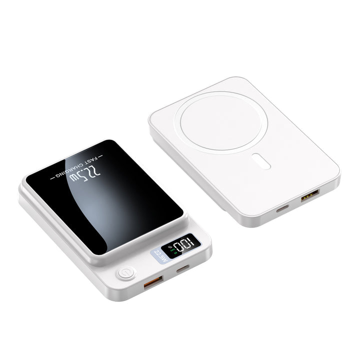 Power bank with intelligent fast charging system and digital power display Bowlift