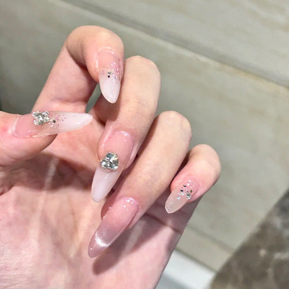 Glamorous Stiletto Press-On Nail Design Bowlift