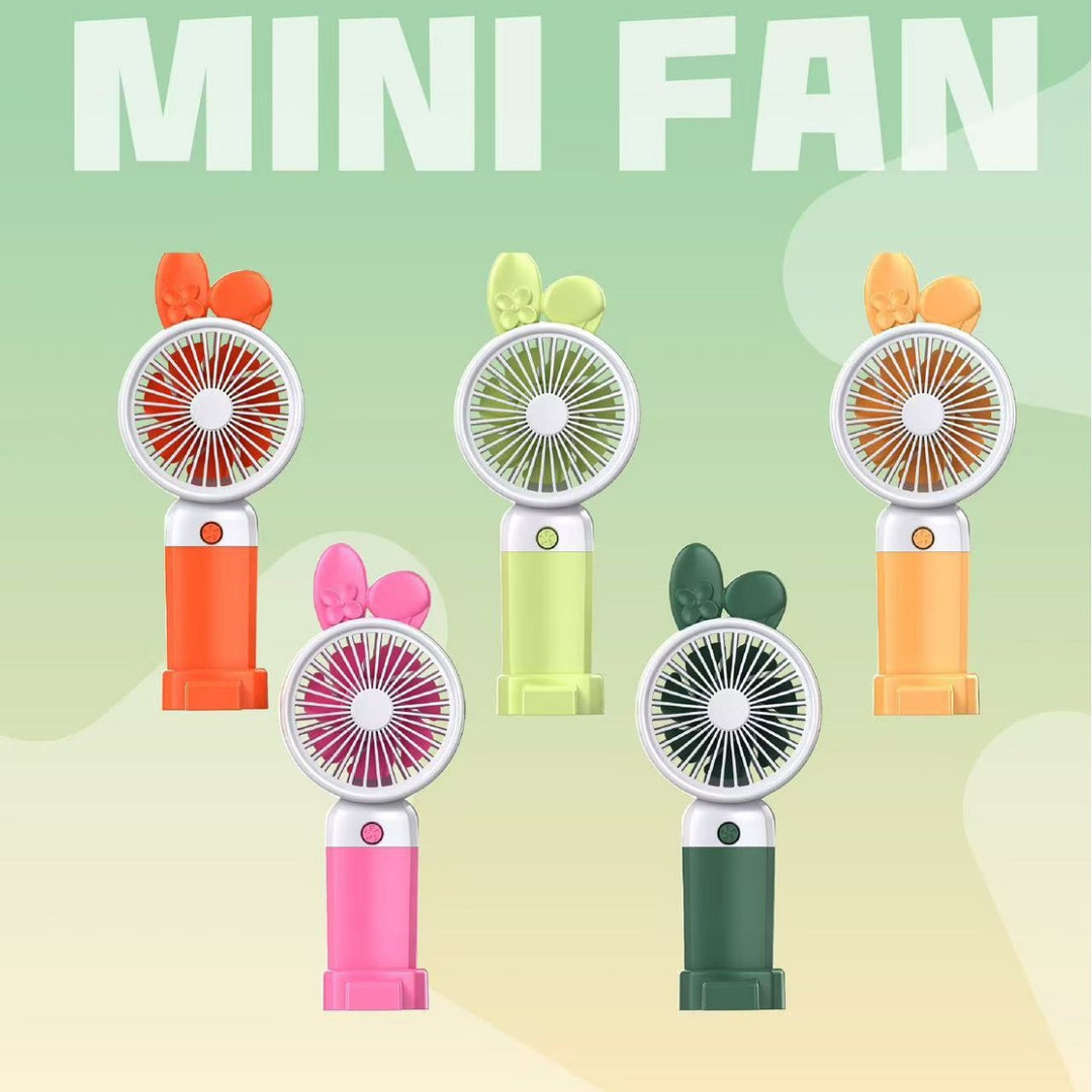 Ladies Portable Mini Fan Bowlift