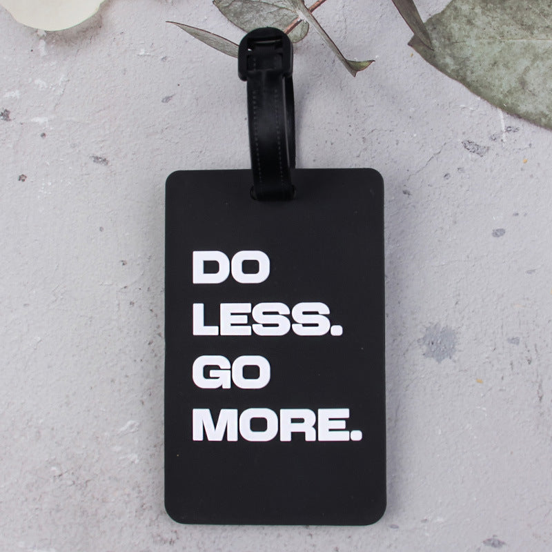 Motivational Travel Luggage Tag Bowlift
