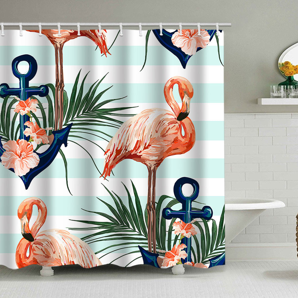Tropical Paradise Shower Curtain Bowlift
