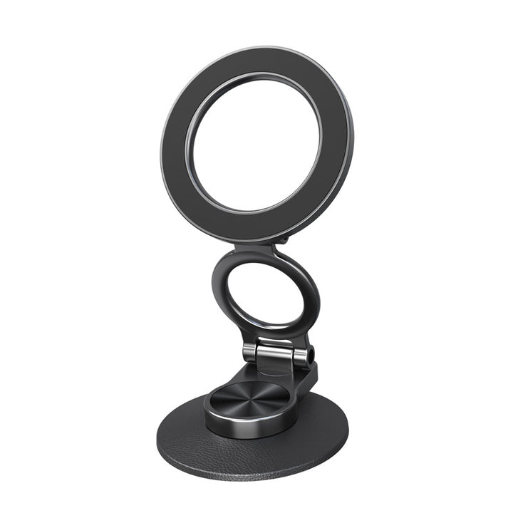 Unisex Flexible Smartphone Stand with Integrated Ring Light Bowlift