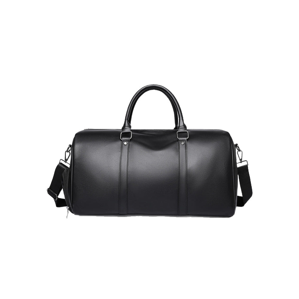 Premium Leather Travel Duffel Bowlift
