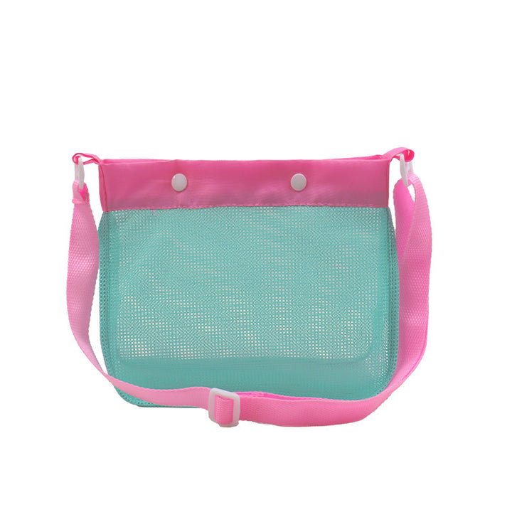 Practical Mesh Shoulder Bag Bowlift