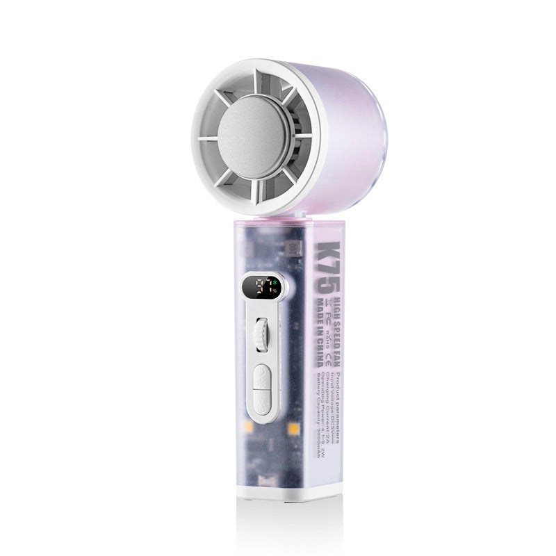 High-Performance Rechargeable Handheld Fan Bowlift