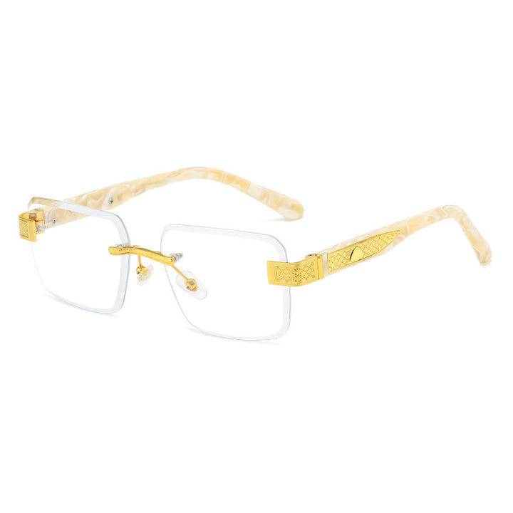 Ladies elegant sunglasses with luxurious, glittering frame Bowlift