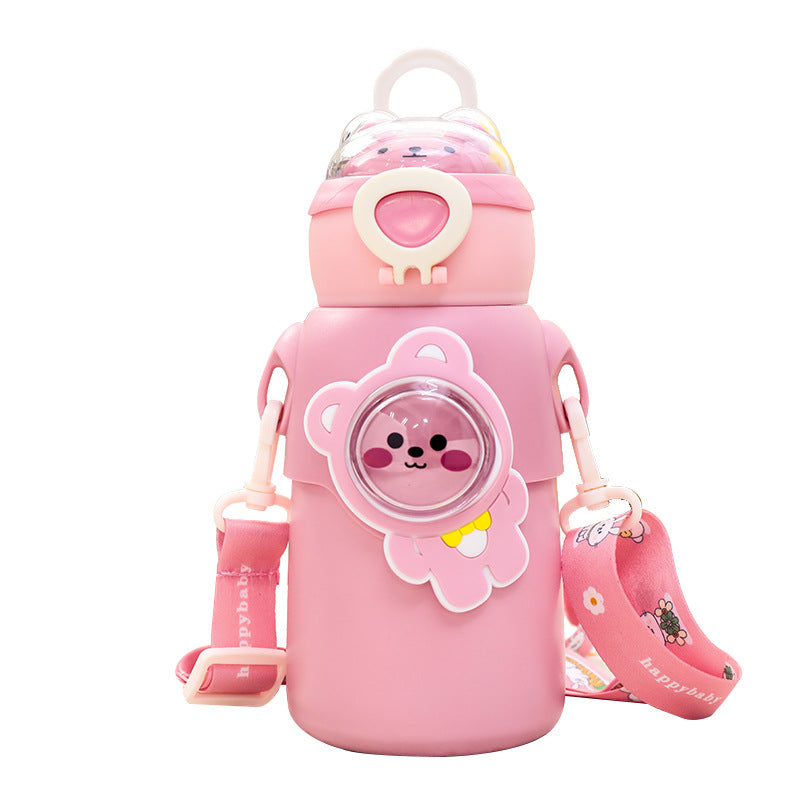 Ladies Insulated Water Bottle with Animal Design Bowlift