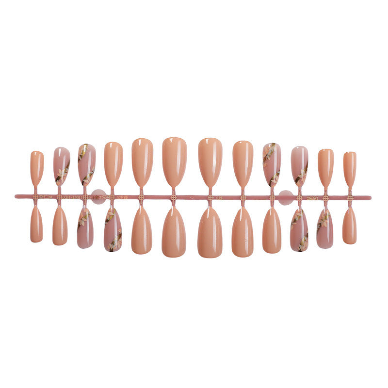 Nail art set with elegant flower patterns Bowlift