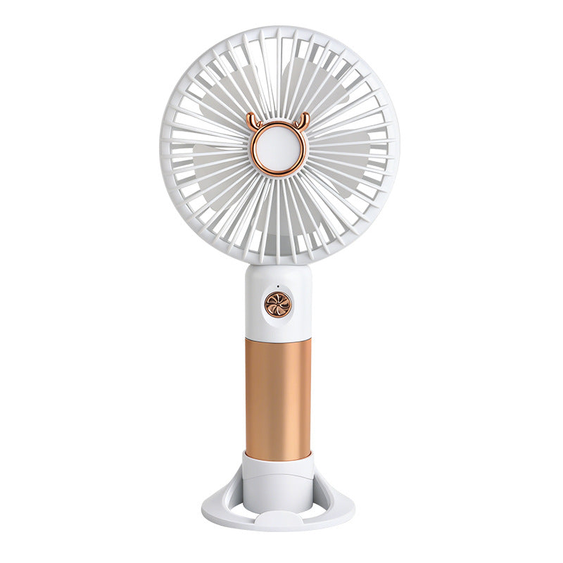 Unisex Cute Animal-Shaped Handheld Fan Bowlift