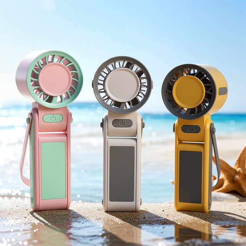 Portable USB Rechargeable Fan with Adjustable Speed Bowlift