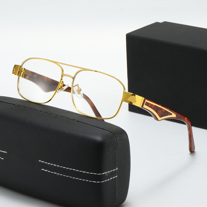 Ladies stylish corrective glasses with angular accents Bowlift