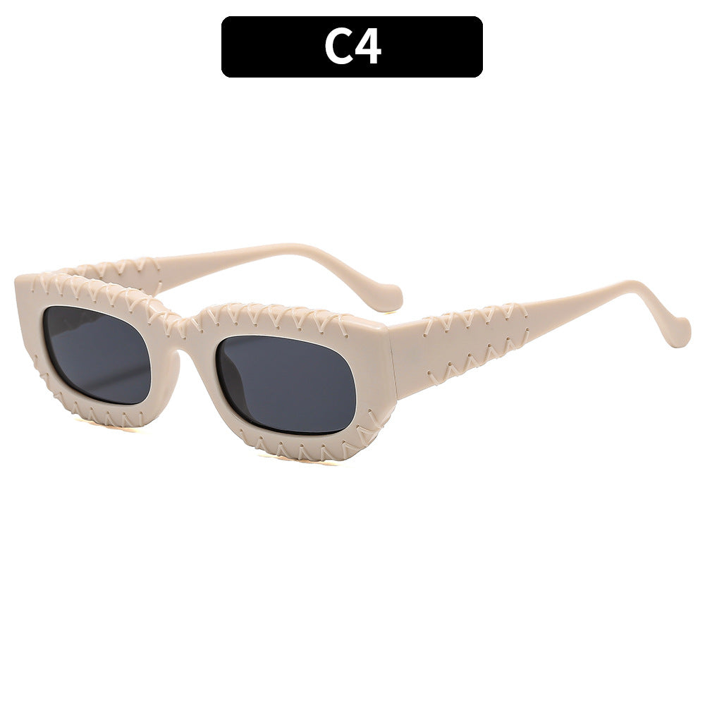 Sculpted Frame Sunglasses