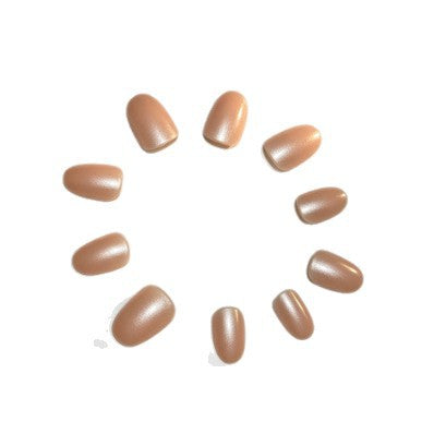 Natural Finish Press-On Nail Extensions Bowlift