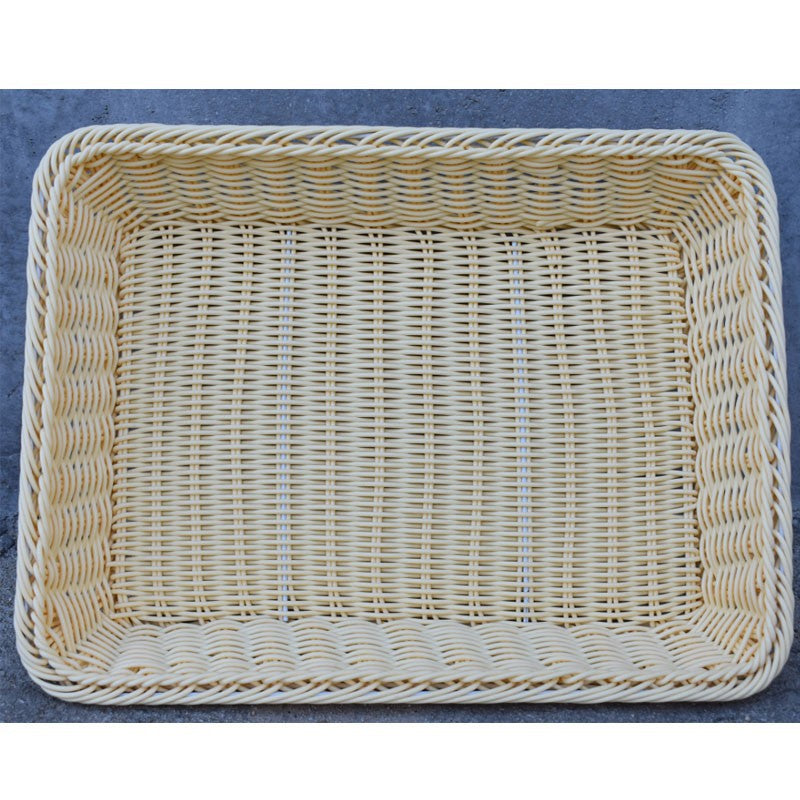 Handwoven Rectangular Storage Tray Bowlift