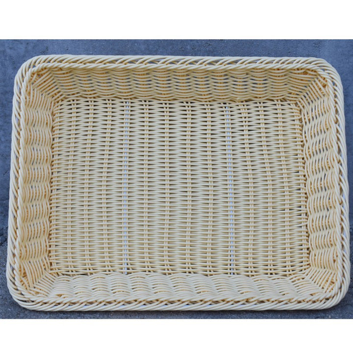 Handwoven Rectangular Storage Tray Bowlift