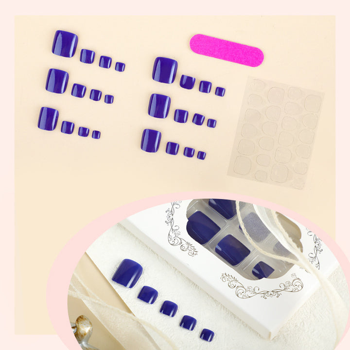 Premium Glossy Press-On Nail Set Bowlift