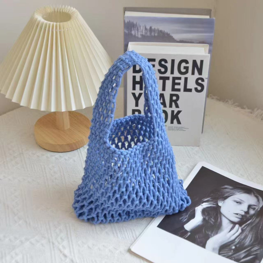 Sustainable net handbag Bowlift