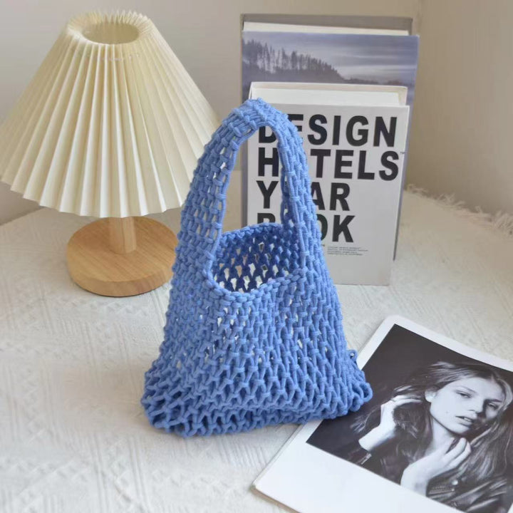 Sustainable net handbag Bowlift